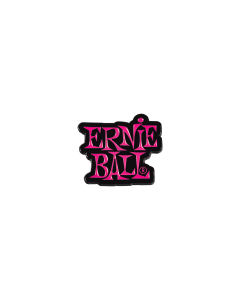 Ernie Ball Pink Stacked Logo Enamel Pin
