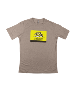 Ernie Ball CA Bear Flag Green T-Shirt