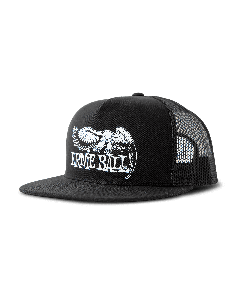 Ernie Ball Eagle Logo Hat Black With Black