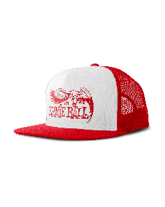 Ernie Ball Eagle Logo Hat Red With White